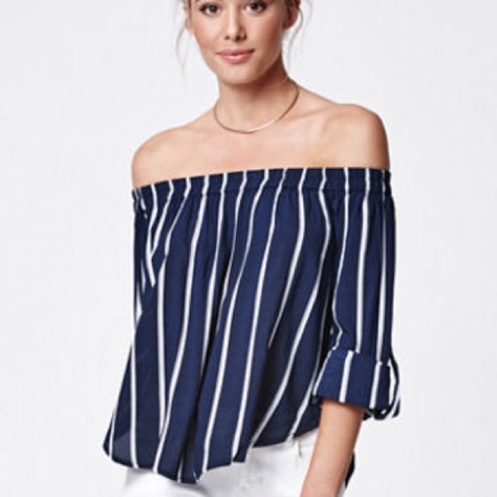 Faithfull the Brand off the shoulder blouse